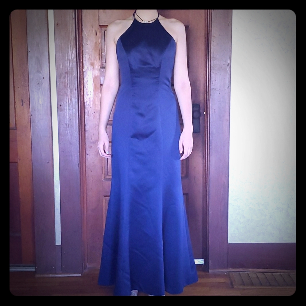 Navy Alfred Angelo